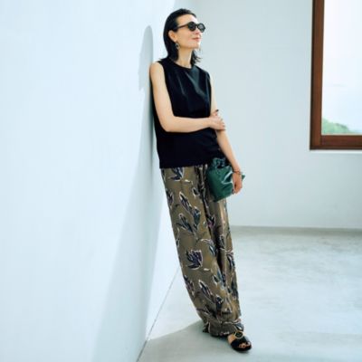 上半身の体型悩みが気にならずノースリーブの快適さが手に入る　【坪田あさみさん別注】ソフトタッチノースリーブ