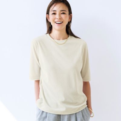 高級感漂うベロアTシャツで日常を格上げ！　【別注】ベロアTシャツ