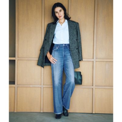 見た目はデニムなのに別次元の快適さを実現　MIRAMAR／デニムフリースパンツ