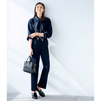 【とろみ】ストレートパンツ