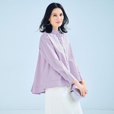 バックフレアシャツ