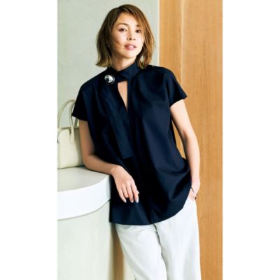 HEPBURN SL／ボタンブラウス