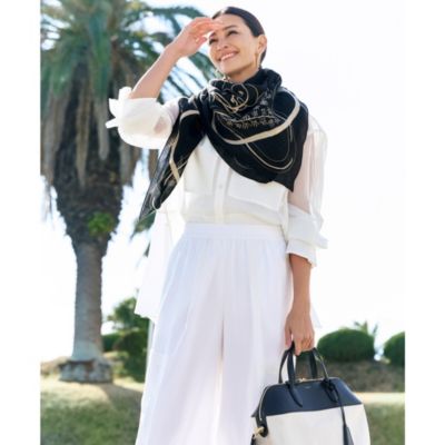 コットンシルクストール