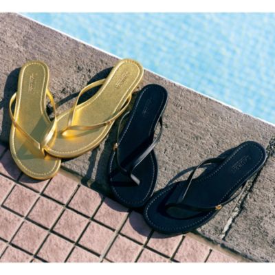 レザートングサンダル