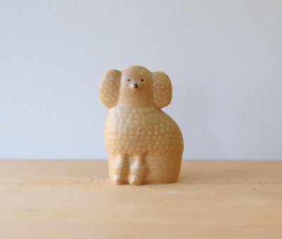 Lisa Larson リサ ラーソン の茶色いプードル Poodle Mini ライト通販 集英社 ジャンプキャラクターズストア Happy Plus Store店