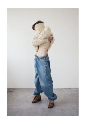 メゾンエウレカ VINTAGE REWORK BIGGY PANTS