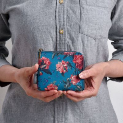 Floret London フローレットロンドン の Liberty リバティプリント ラウンドウォレット通販 Leeマルシェ