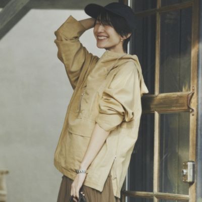 MEYAME(メヤメ)のLINEN ANORAK通販 | 集英社HAPPY PLUS STORE