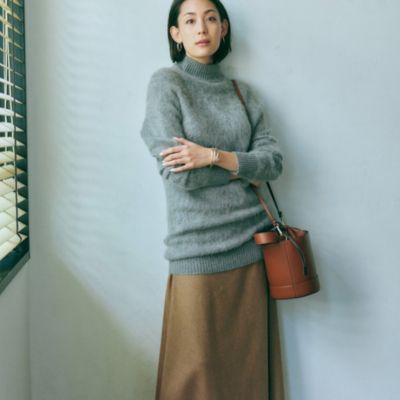 Loeff ロエフ のキャメルニット通販 Eclat Premium エクラプレミアム