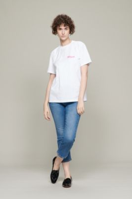 玄関先迄納品 MSGM バイカラー スカラップパンツ ラッフル エムエス