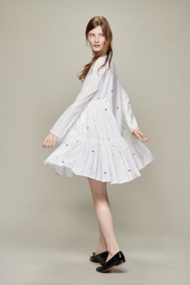 ＜集英社＞ 08sircus(08サーカス)/Pigment check bonding dress