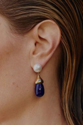 SOPHIE BUHAI(ソフィー ブハイ)のGold Audrey Azul Earrings通販