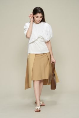 AKIRANAKA Cande panel skirt