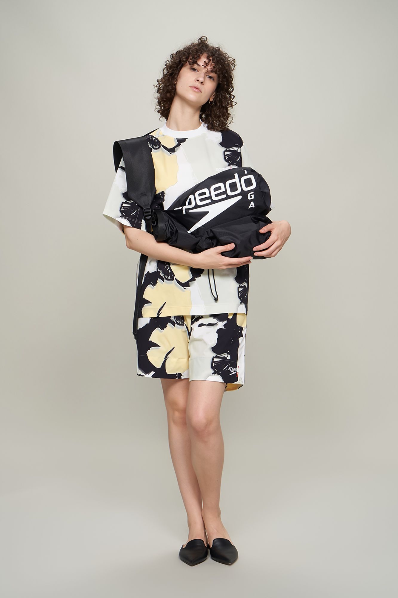 TOGA ARCHIVES(トーガ アーカイブス)/Short pants SPEEDO SP print