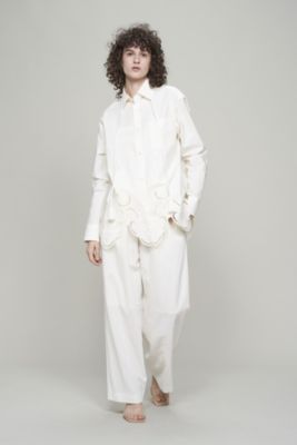 INSCRIRE /アンスクリア】Silk Nep Work Shirts｜L'ECHOPPE（レ