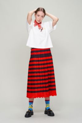 新品タグ付き刺繍リススカート ミュベール 人気直販 www.lsansimon.com