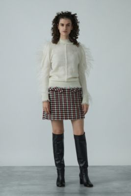 ＜集英社＞ TOGA(トーガ)/Fur tape knit pullover画像
