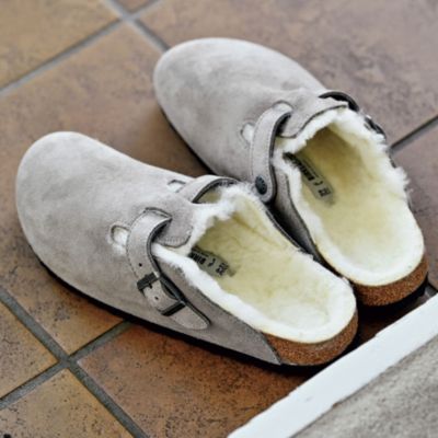 sheepskin birkenstocks