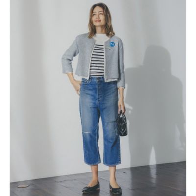 MADISONBLUE CRASHED SAROUEL PT DENIM