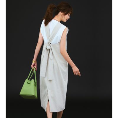 SACRA(サクラ)のVISCOSE LINEN ワンピース通販 | 集英社HAPPY PLUS STORE