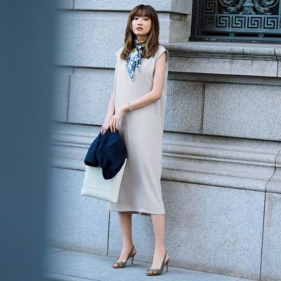 訳あり M7days(エムセブンデイズ)の肩タックコクーンワンピース ワンピース