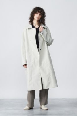 OVERCOAT DARTED DOLMAN SLEEVE OVERCOAT WITH SPREAD COLLAR