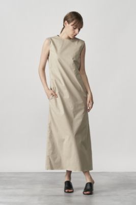 ＜集英社＞ 08sircus(08サーカス)/Milling satin V−neck sleeveless dress