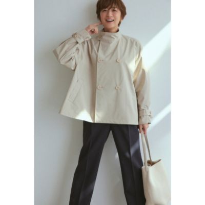 未使用】NAVE × ヨシコトミオカ ウォーターレペレント トレンチ