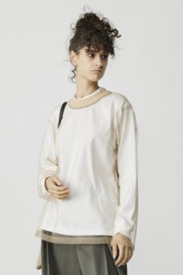 CHIKA KISADA(チカ キサダ)のチュールTシャツ通販 eclat premium