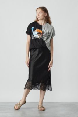 3.1 Phillip Lim WE ARE NY TWIST T－SHIRT SLIP DRESS