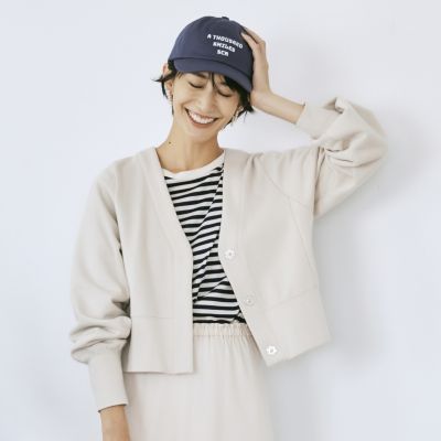 ＜集英社＞ 12closet(トゥエルブクローゼット)/【洗える】ミラノリブ編みポロ衿ニット