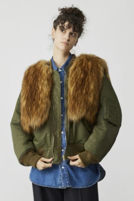 TOGA PULLA(トーガ プルラ)のFur zip blouson通販 | mirabella