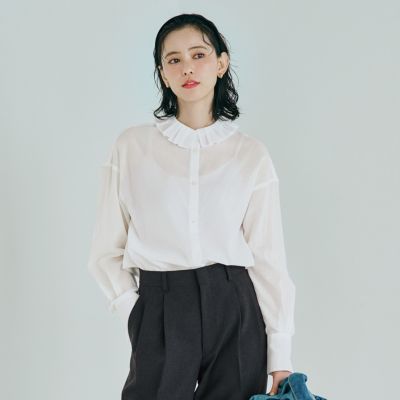 Shinzone(シンゾーン)の【LEE別注】RUFFLED BL通販 eclat premium ...