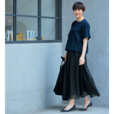 E by eclat(イーバイエクラ)のボクシーTシャツアウトレット通販