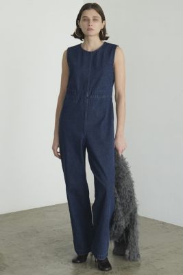 CLANE(クラネ)のBACK OPEN DENIM ALL IN ONE通販 | 集英社HAPPY PLUS STORE