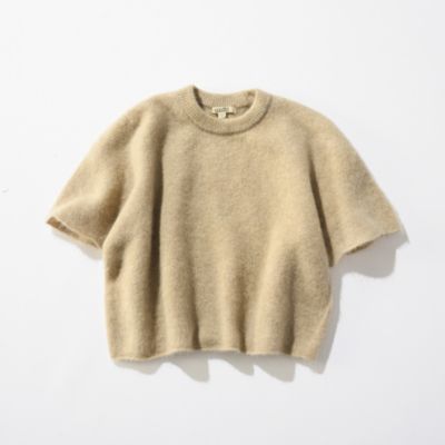 042061● unfil stretch superkid mohair unfil(アンフィル)のstretch superkid mohair short－sleeve