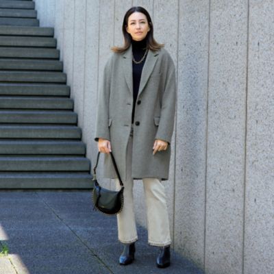 ISABEL MARANT ETOILE オーバーサイズハーフコートsize40 ISABEL MARANT ETOILE オーバーサイズハーフコートsize40