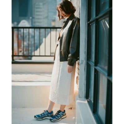 集英社HAPPY PLUS STOREsuadeo（スアデオ）/シアーギンガムスカート