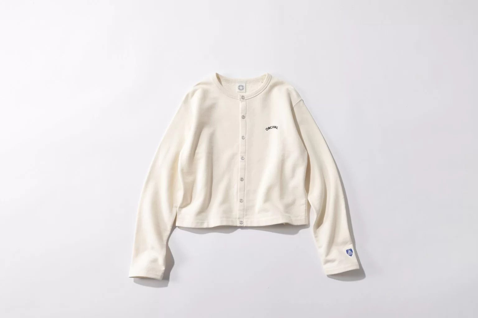 ORCIVAL(オーシバル)/CREW NECK CARDIGAN