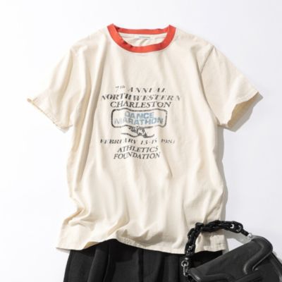 トップス COUTURE D'ADAM Vintage remake T-shirt COUTURE D'ADAM(クチュール ド アダム)のVintage remake T