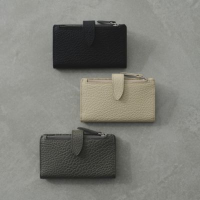 【Maison Margiela】 CARD HOLDER CLIP 2 WITH ZIP Maison Margiela - Four stitches keyring cardholder | HBX