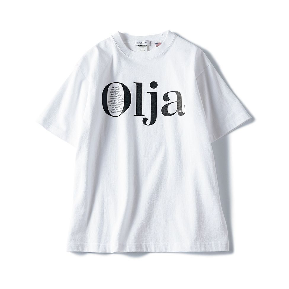 MY WEAKNESS(マイ ウィークネス)/【ともさかりえさん着用】【洗える】Olja T ／ プリントTEE