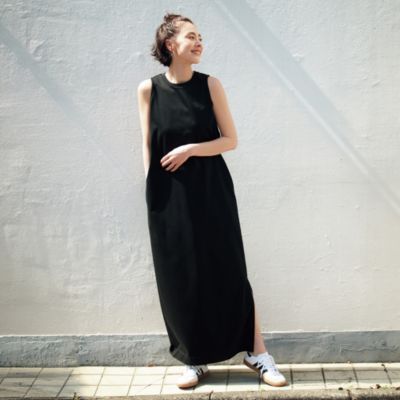 集英社HAPPY PLUS STORE12closet（トゥエルブクローゼット）/【浅見れいなさんコラボ】【洗える】アメスリ風マキシワンピース