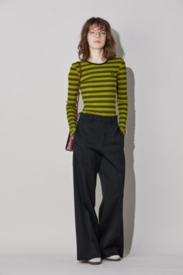 WOOL WIDE TROUSERS JP SIZE
