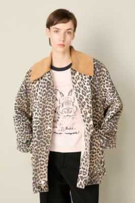 集英社HAPPY PLUS STOREGANNI（ガニー）/Printed Canvas Midi Jacket