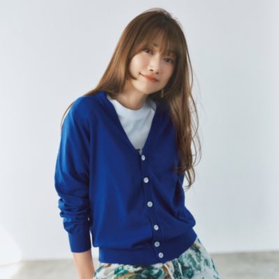 レディースのカーディガン(Vネック) 30代40代50代大人の通販
