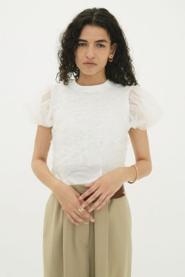 集英社HAPPY PLUS STORECLANE（クラネ）/TULLE VEST LAYERED TOPS