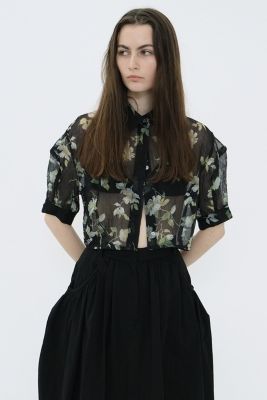 CLANE(クラネ)のSHEER FLOWER SHORT SLEEVE SHIRT通販 | 集英社