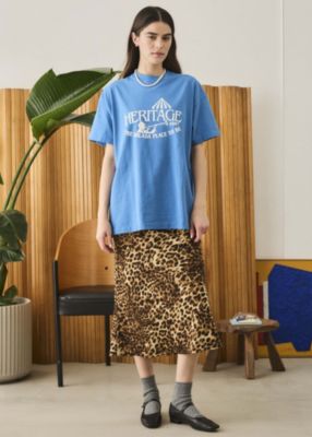 集英社HAPPY PLUS STOREOblada（オブラダ）/LEOPARD SKIRT