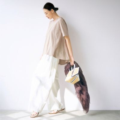 切り替えで優雅に広がる人気プルオーバーが復刻！　【別注】切り替えギャザープルオーバー
